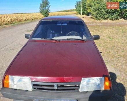 Красный ВАЗ 21099, объемом двигателя 1.6 л и пробегом 157 тыс. км за 2000 $, фото 10 на Automoto.ua