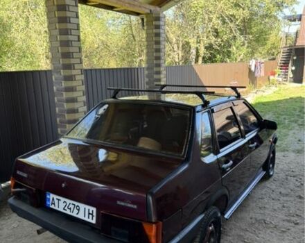 Красный ВАЗ 21099, объемом двигателя 1.6 л и пробегом 290 тыс. км за 1650 $, фото 3 на Automoto.ua