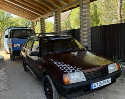 Красный ВАЗ 21099, объемом двигателя 1.6 л и пробегом 290 тыс. км за 1650 $, фото 1 на Automoto.ua