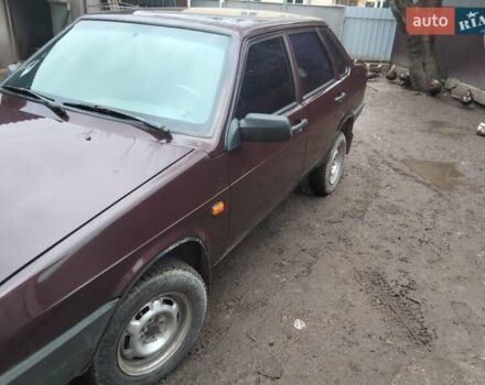 Красный ВАЗ 21099, объемом двигателя 1.6 л и пробегом 205 тыс. км за 2700 $, фото 7 на Automoto.ua