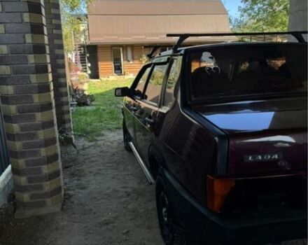 Красный ВАЗ 21099, объемом двигателя 1.6 л и пробегом 290 тыс. км за 1650 $, фото 4 на Automoto.ua