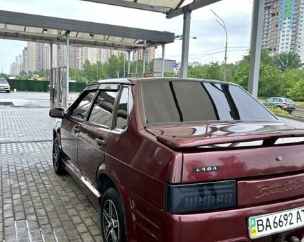 Красный ВАЗ 21099, объемом двигателя 1.6 л и пробегом 205 тыс. км за 1999 $, фото 7 на Automoto.ua