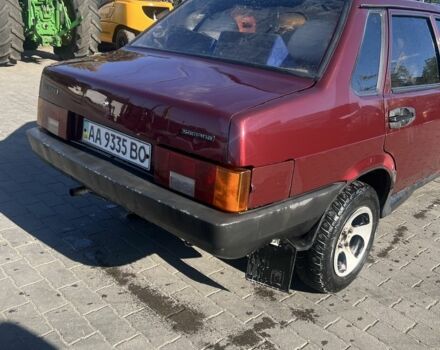 Красный ВАЗ 21099, объемом двигателя 1.5 л и пробегом 350 тыс. км за 1000 $, фото 3 на Automoto.ua