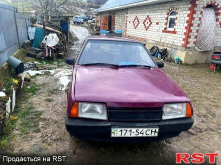 Красный ВАЗ 21099, объемом двигателя 1.5 л и пробегом 0 тыс. км за 650 $, фото 1 на Automoto.ua