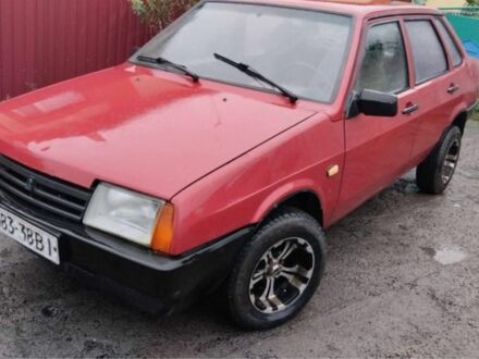 ВАЗ 21099 1990 в Тульчине на Automoto.ua Красный ВАЗ 21099, объемом двигателя 1.5 л и пробегом 200 тыс. км за 950 $, фото 1 на Automoto.ua
