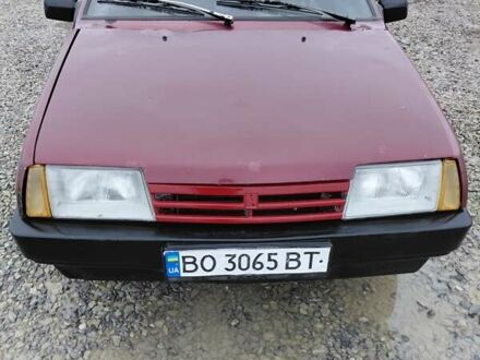 Красный ВАЗ 21099, объемом двигателя 1.5 л и пробегом 100 тыс. км за 500 $, фото 1 на Automoto.ua