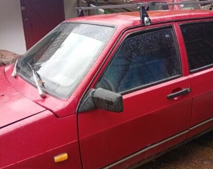 Красный ВАЗ 21099, объемом двигателя 1.5 л и пробегом 30 тыс. км за 1000 $, фото 1 на Automoto.ua