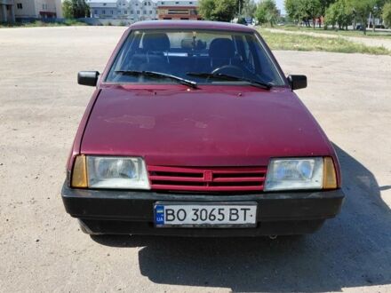 ВАЗ 21099 1991 в Гусятине на Automoto.ua Красный ВАЗ 21099, объемом двигателя 1.5 л и пробегом 120 тыс. км за 550 $, фото 1 на Automoto.ua