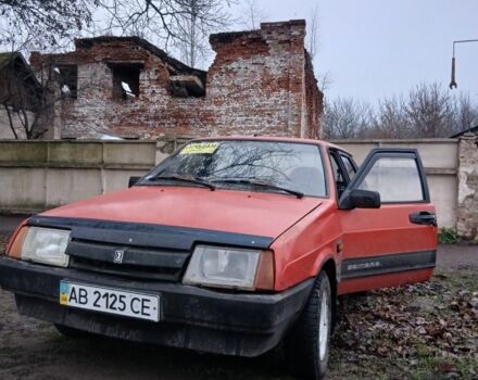 Красный ВАЗ 21099, объемом двигателя 1.5 л и пробегом 43 тыс. км за 950 $, фото 1 на Automoto.ua