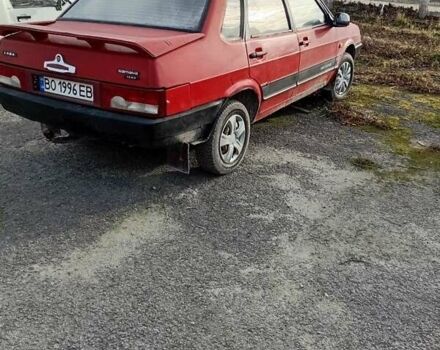 Червоний ВАЗ 21099, об'ємом двигуна 1.3 л та пробігом 225 тис. км за 710 $, фото 1 на Automoto.ua
