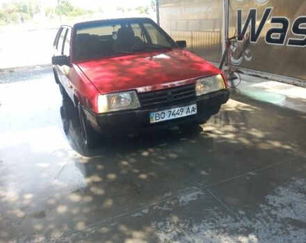 Красный ВАЗ 21099, объемом двигателя 3 л и пробегом 11 тыс. км за 900 $, фото 1 на Automoto.ua