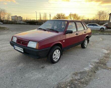 Красный ВАЗ 21099, объемом двигателя 1.5 л и пробегом 200 тыс. км за 800 $, фото 1 на Automoto.ua