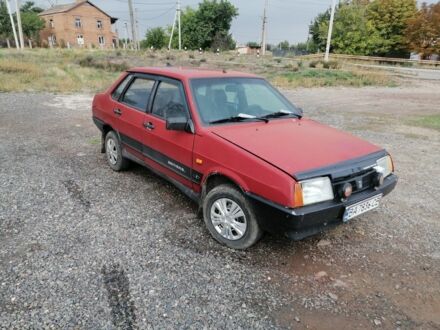 Червоний ВАЗ 21099, об'ємом двигуна 1.5 л та пробігом 200 тис. км за 766 $, фото 1 на Automoto.ua