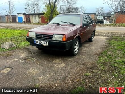 Червоний ВАЗ 21099, об'ємом двигуна 1.3 л та пробігом 100 тис. км за 950 $, фото 1 на Automoto.ua