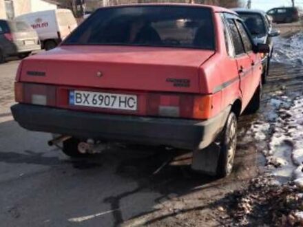 ВАЗ 21099 1992 в Теофиполь на Automoto.ua Красный ВАЗ 21099, объемом двигателя 1.5 л и пробегом 200 тыс. км за 900 $, фото 1 на Automoto.ua