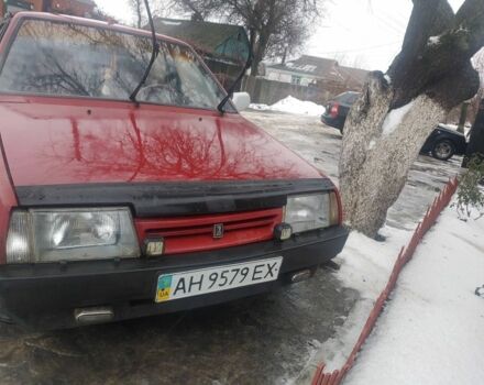 Красный ВАЗ 21099, объемом двигателя 0 л и пробегом 20 тыс. км за 601 $, фото 1 на Automoto.ua