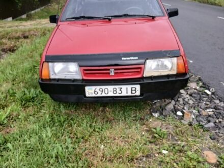 ВАЗ 21099 1992 в Калуше на Automoto.ua Красный ВАЗ 21099, объемом двигателя 1.3 л и пробегом 200 тыс. км за 540 $, фото 1 на Automoto.ua