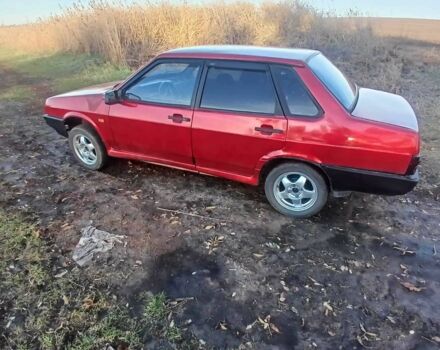 Красный ВАЗ 21099, объемом двигателя 0 л и пробегом 10 тыс. км за 596 $, фото 1 на Automoto.ua
