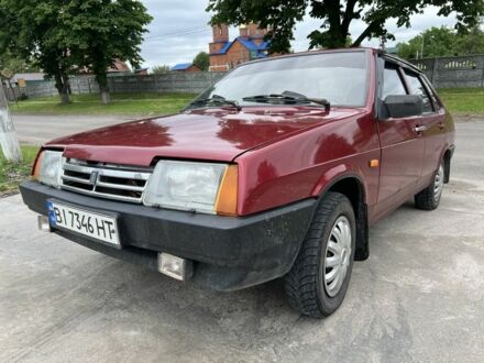 ВАЗ 21099 1992 у Кобеляках на Automoto.ua Червоний ВАЗ 21099, об'ємом двигуна 1.3 л та пробігом 196 тис. км за 1150 $, фото 1 на Automoto.ua