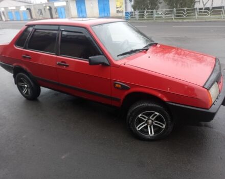 Красный ВАЗ 21099, объемом двигателя 0 л и пробегом 200 тыс. км за 1184 $, фото 1 на Automoto.ua