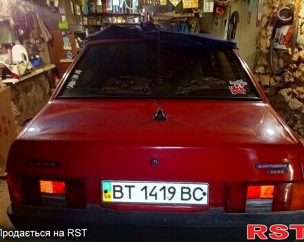 Красный ВАЗ 21099, объемом двигателя 1.5 л и пробегом 62 тыс. км за 1360 $, фото 1 на Automoto.ua