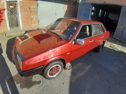 Красный ВАЗ 21099, объемом двигателя 0 л и пробегом 200 тыс. км за 1500 $, фото 1 на Automoto.ua