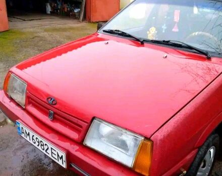 Красный ВАЗ 21099, объемом двигателя 1.5 л и пробегом 176 тыс. км за 1200 $, фото 1 на Automoto.ua