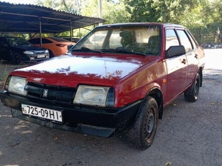 Красный ВАЗ 21099, объемом двигателя 0 л и пробегом 300 тыс. км за 950 $, фото 1 на Automoto.ua