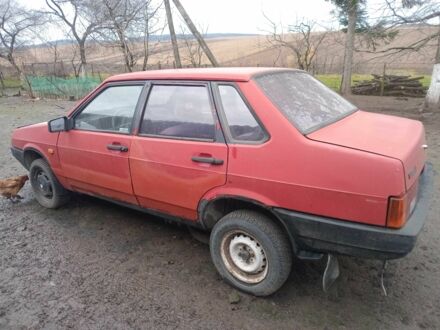 Красный ВАЗ 21099, объемом двигателя 0 л и пробегом 400 тыс. км за 750 $, фото 1 на Automoto.ua