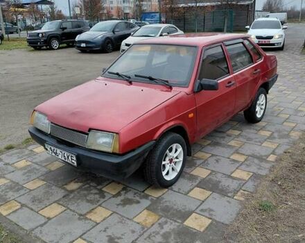 Червоний ВАЗ 21099, об'ємом двигуна 1.3 л та пробігом 300 тис. км за 550 $, фото 1 на Automoto.ua