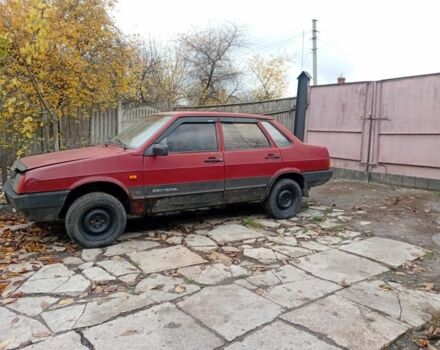 Красный ВАЗ 21099, объемом двигателя 1.5 л и пробегом 111 тыс. км за 311 $, фото 1 на Automoto.ua