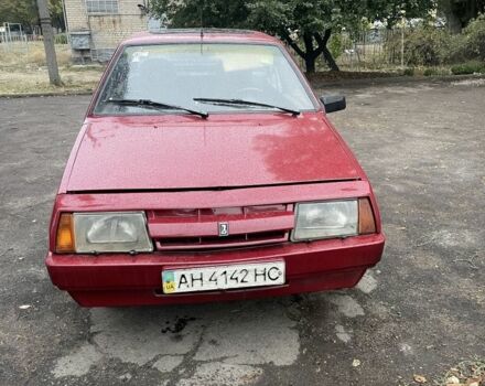 Красный ВАЗ 21099, объемом двигателя 1.6 л и пробегом 3 тыс. км за 594 $, фото 1 на Automoto.ua