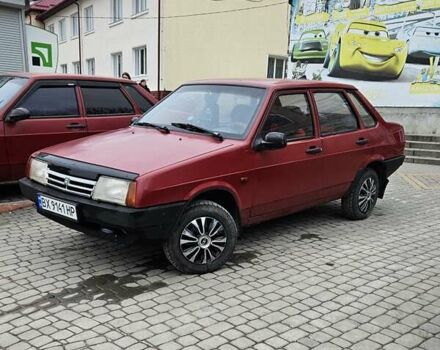 Червоний ВАЗ 21099, об'ємом двигуна 1.1 л та пробігом 200 тис. км за 1300 $, фото 1 на Automoto.ua