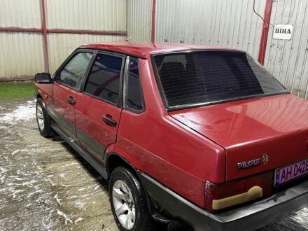 ВАЗ 21099 1993 в Краматорске на Automoto.ua Красный ВАЗ 21099, объемом двигателя 1.3 л и пробегом 3 тыс. км за 1050 $, фото 1 на Automoto.ua