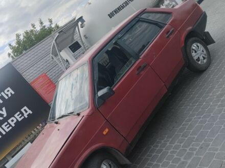 Красный ВАЗ 21099, объемом двигателя 1.5 л и пробегом 1 тыс. км за 751 $, фото 1 на Automoto.ua