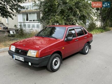 Красный ВАЗ 21099, объемом двигателя 1.5 л и пробегом 99 тыс. км за 1350 $, фото 1 на Automoto.ua