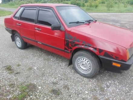 ВАЗ 21099 1993 у Івано-Франківську на Automoto.ua Червоний ВАЗ 21099, об'ємом двигуна 1.6 л та пробігом 180 тис. км за 600 $, фото 1 на Automoto.ua