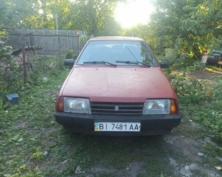 Красный ВАЗ 21099, объемом двигателя 3 л и пробегом 32 тыс. км за 486 $, фото 1 на Automoto.ua