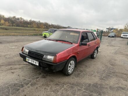 Красный ВАЗ 21099, объемом двигателя 1.5 л и пробегом 540 тыс. км за 559 $, фото 1 на Automoto.ua