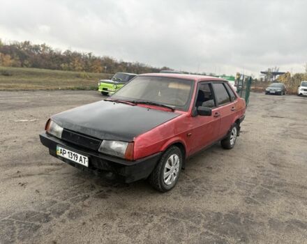 Красный ВАЗ 21099, объемом двигателя 1.5 л и пробегом 540 тыс. км за 559 $, фото 1 на Automoto.ua