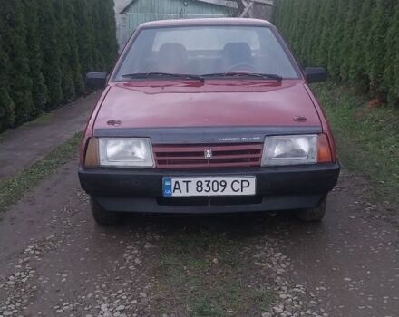 Красный ВАЗ 21099, объемом двигателя 1.5 л и пробегом 230 тыс. км за 500 $, фото 1 на Automoto.ua