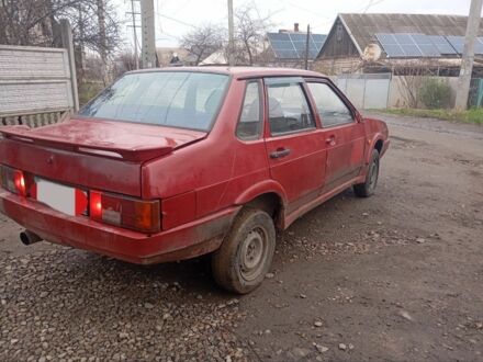 Красный ВАЗ 21099, объемом двигателя 0 л и пробегом 2 тыс. км за 521 $, фото 1 на Automoto.ua