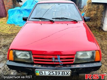 Красный ВАЗ 21099, объемом двигателя 1.3 л и пробегом 100 тыс. км за 700 $, фото 1 на Automoto.ua