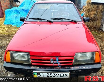 Червоний ВАЗ 21099, об'ємом двигуна 1.3 л та пробігом 100 тис. км за 700 $, фото 1 на Automoto.ua