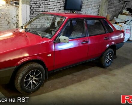Красный ВАЗ 21099, объемом двигателя 1.5 л и пробегом 0 тыс. км за 900 $, фото 1 на Automoto.ua