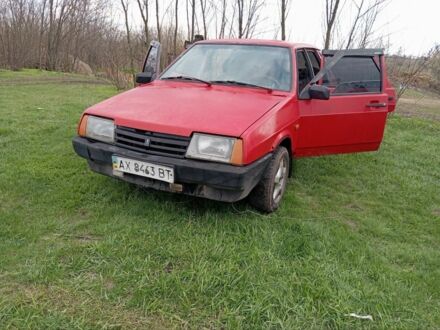 ВАЗ 21099 1994 у Томаківка на Automoto.ua Червоний ВАЗ 21099, об'ємом двигуна 0 л та пробігом 3 тис. км за 630 $, фото 1 на Automoto.ua