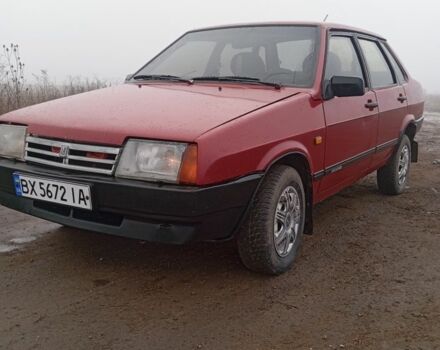 Красный ВАЗ 21099, объемом двигателя 1.5 л и пробегом 64 тыс. км за 1500 $, фото 1 на Automoto.ua