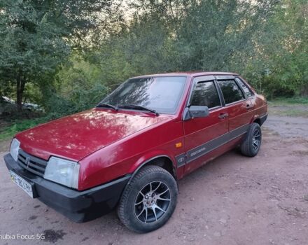 Красный ВАЗ 21099, объемом двигателя 0 л и пробегом 200 тыс. км за 1224 $, фото 1 на Automoto.ua