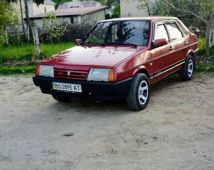 Червоний ВАЗ 21099, об'ємом двигуна 1.5 л та пробігом 70 тис. км за 2100 $, фото 1 на Automoto.ua