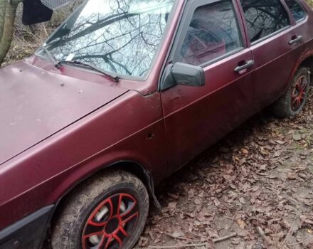 Червоний ВАЗ 21099, об'ємом двигуна 1.3 л та пробігом 200 тис. км за 498 $, фото 1 на Automoto.ua
